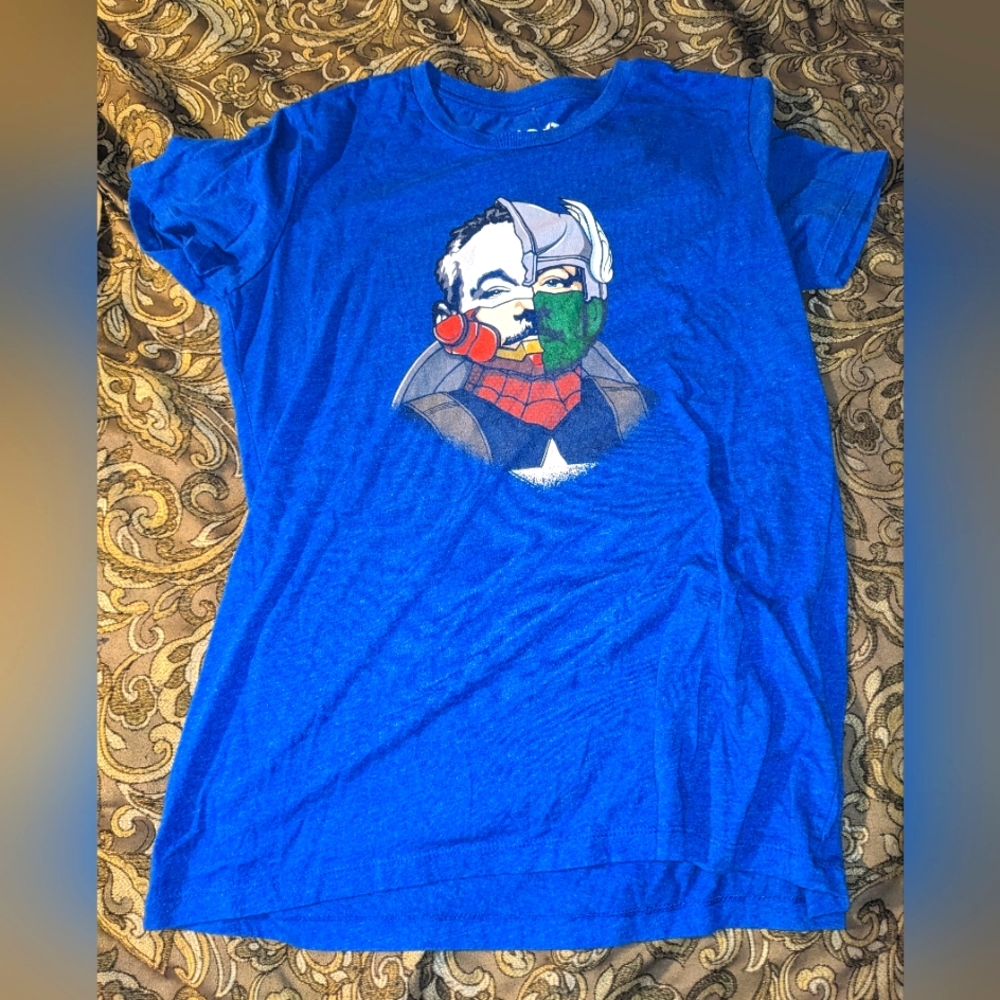 SuperHero Keep Calm Chive On T-shirt 💙